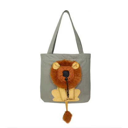 Lion Shoulder Carrying Pet Bag