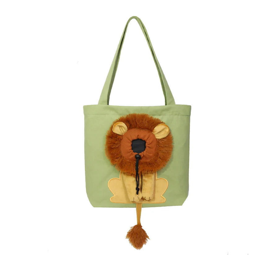 Lion Shoulder Carrying Pet Bag