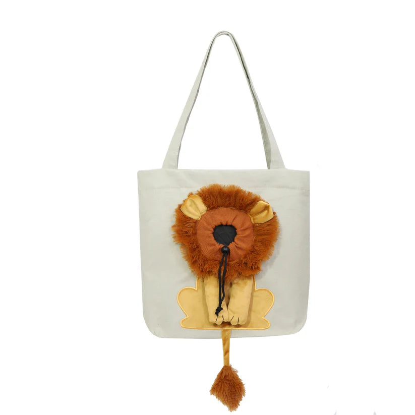 Lion Shoulder Carrying Pet Bag